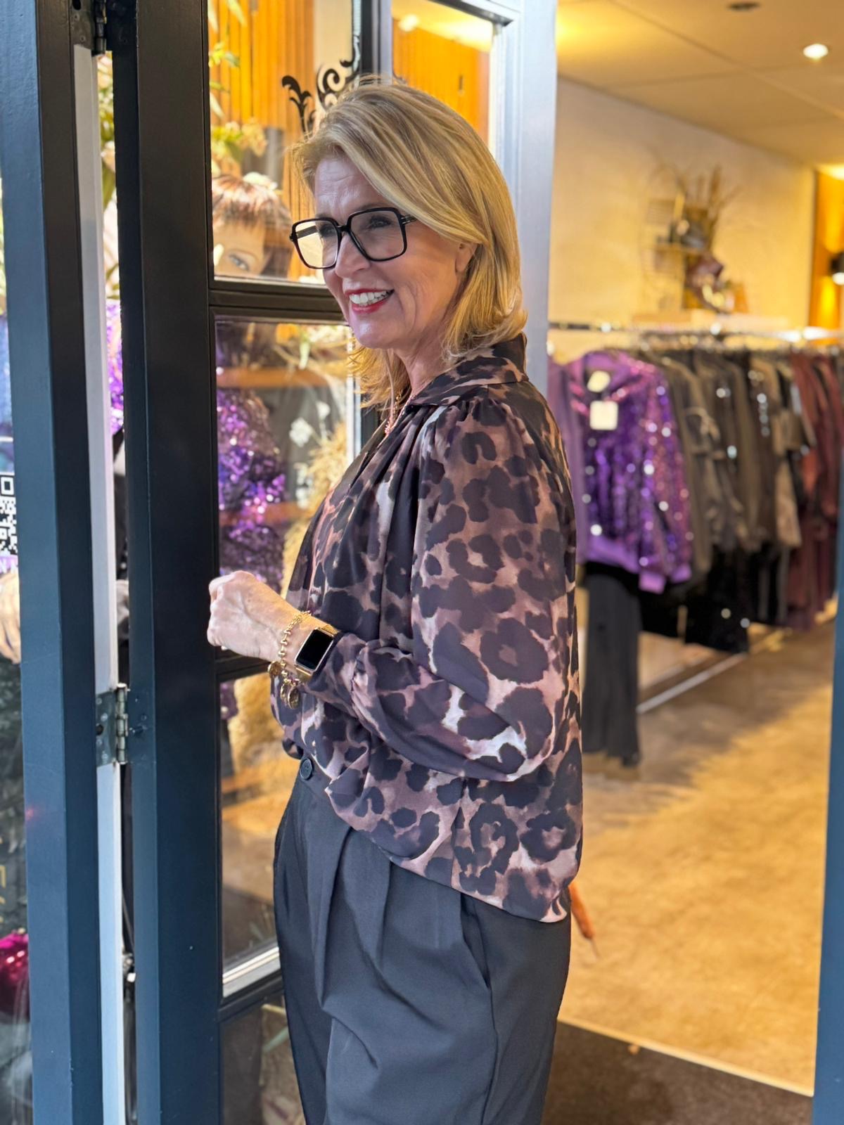 Blouse Patrice/ Leopard