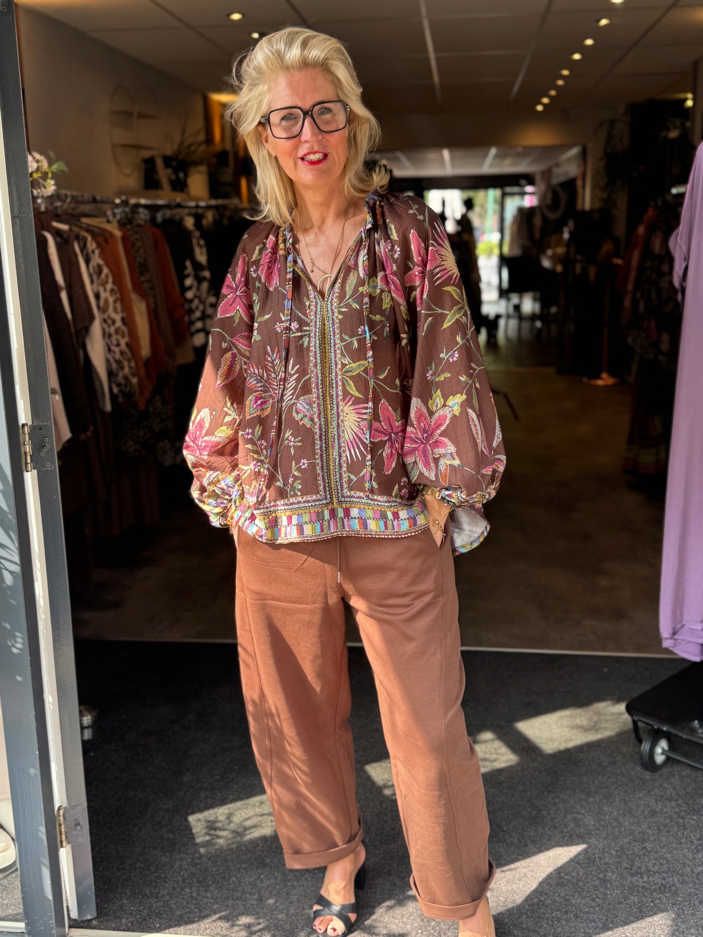Blouse Autumn / Bruin