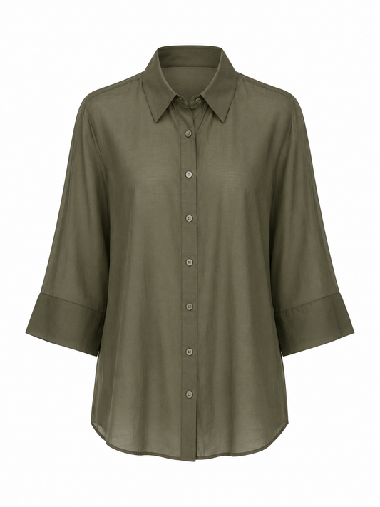 Blouse Tencel/ Army