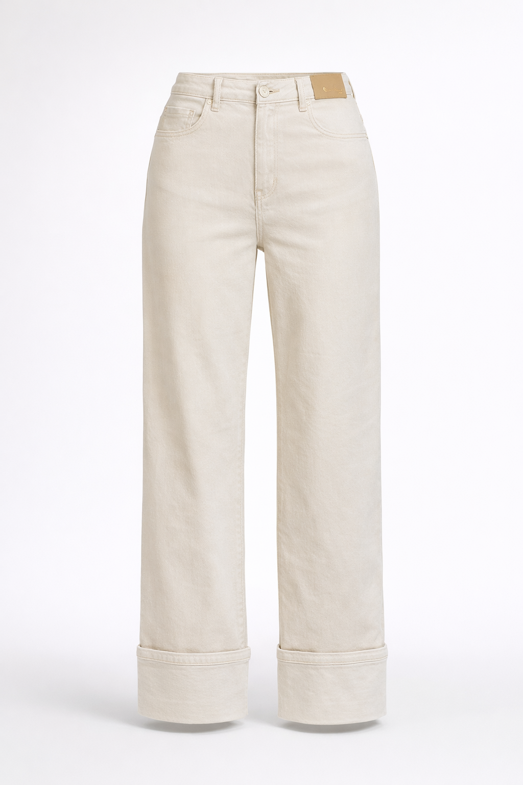 Jeans queen hearts omslag/ ecru