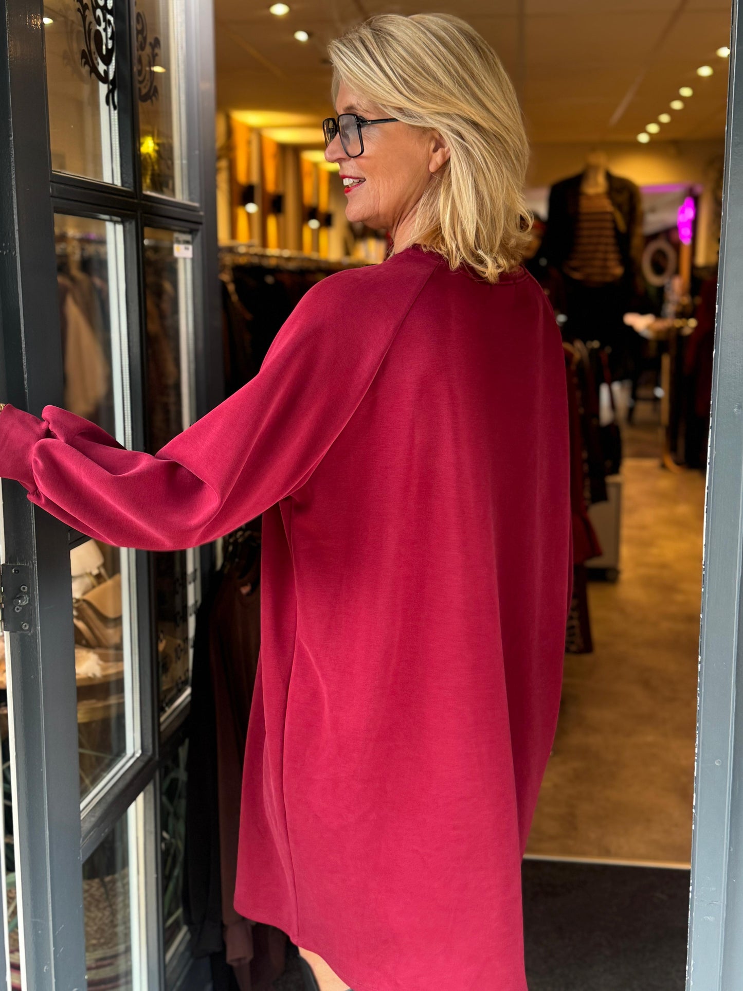 Sweatdress Lounge/Bordeaux