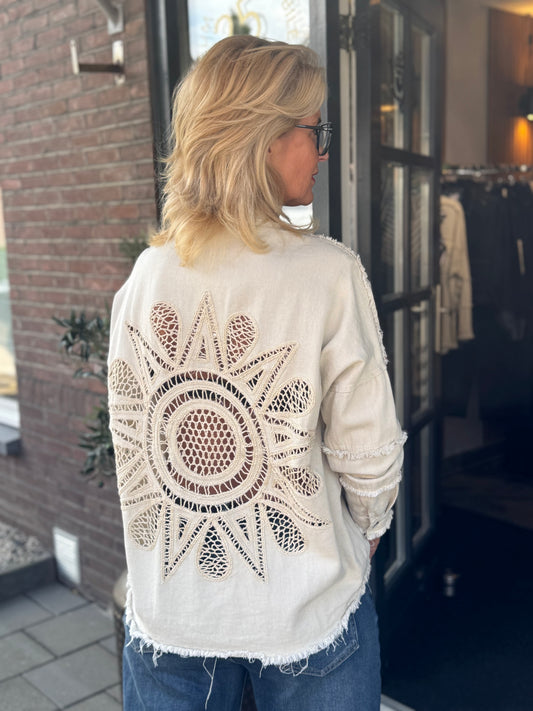 Blouse Edgy / Beige