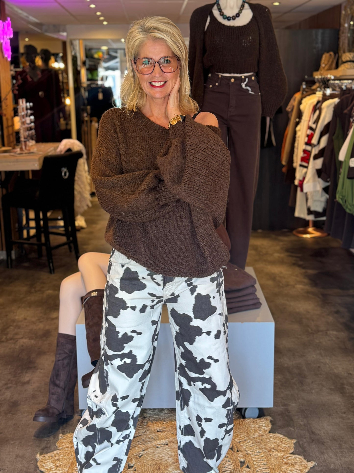 Jeans Barrel Cow