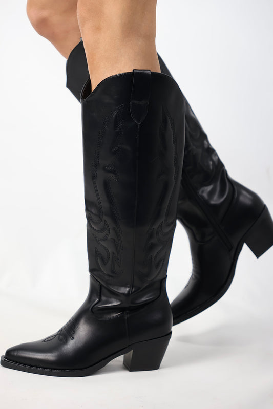 Western Boots / Zwart