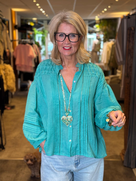 Blouse Brady/ Turquoise