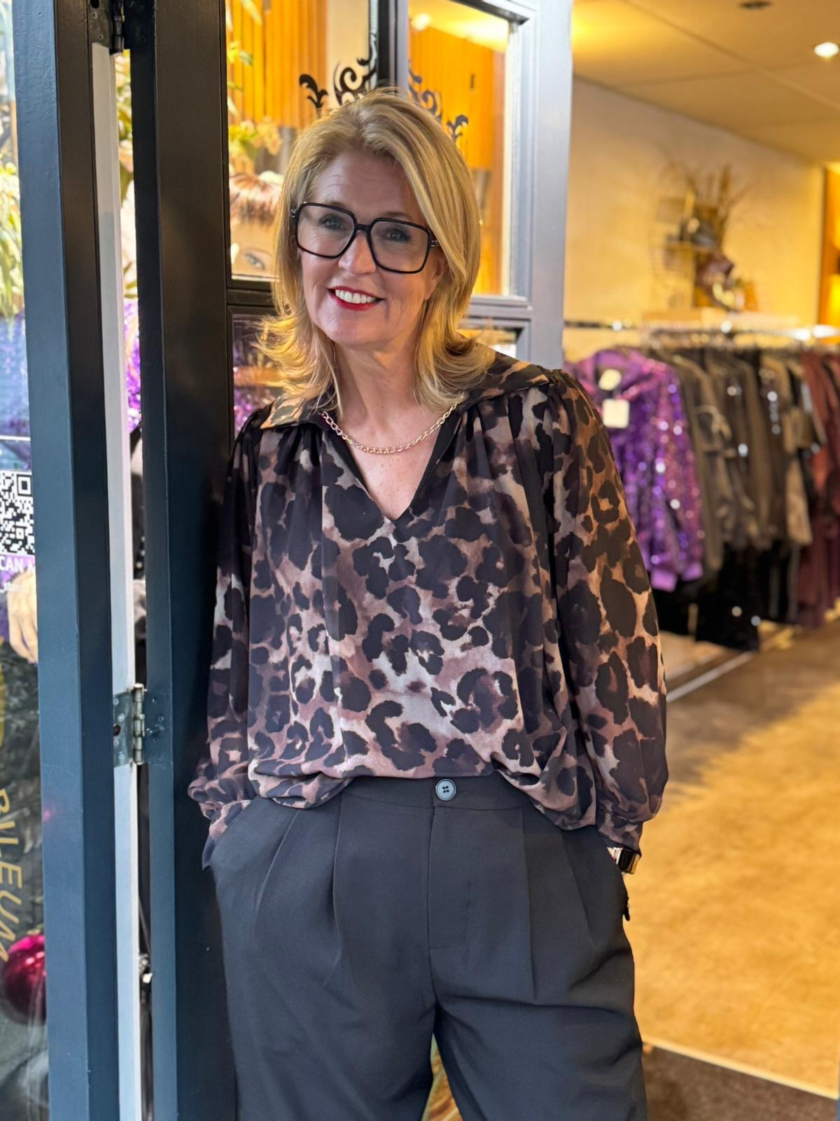 Blouse Patrice/ Leopard