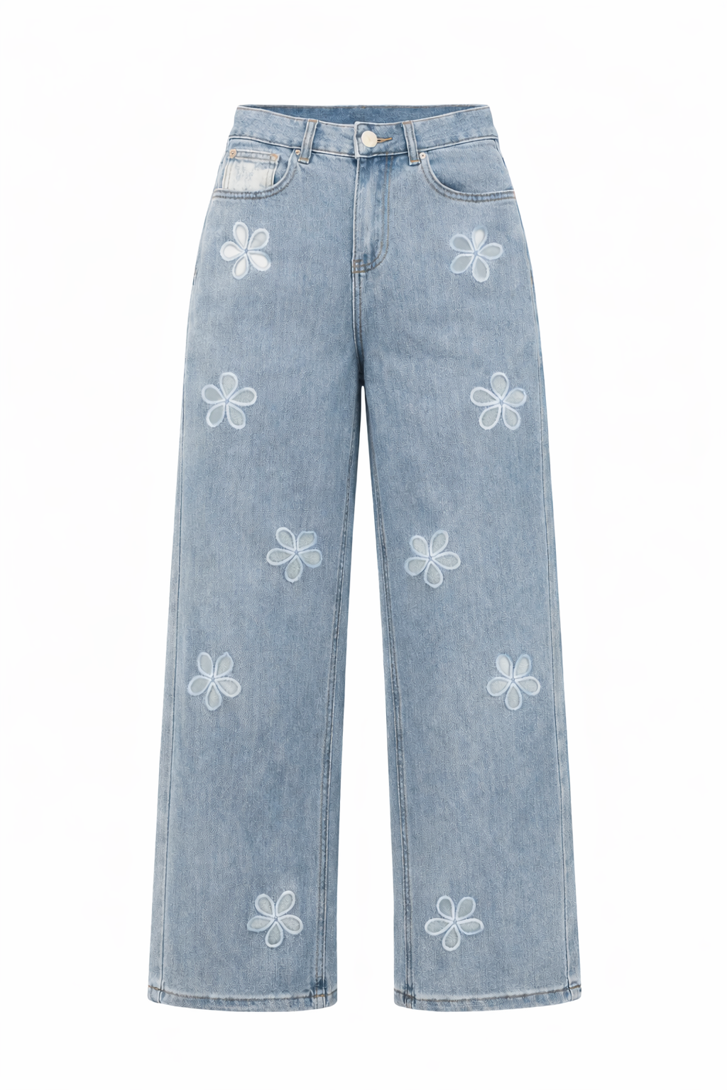 Jeans Trending Flower