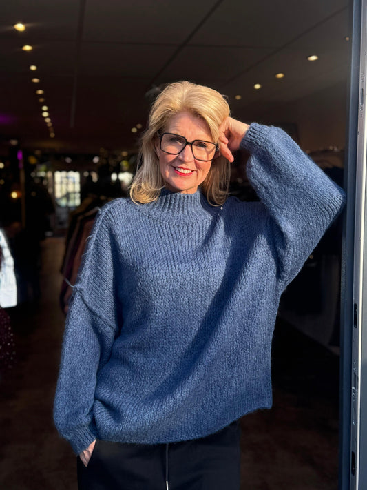 Trui Soft Turtle/ Blauw