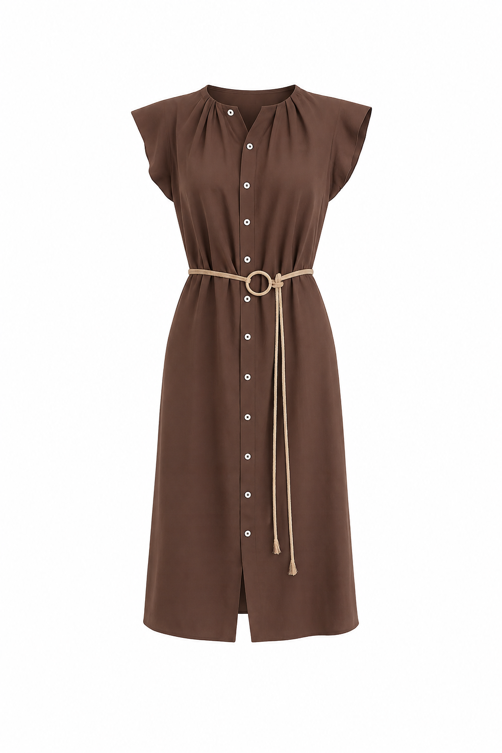 Jurk Mary/ Bruin