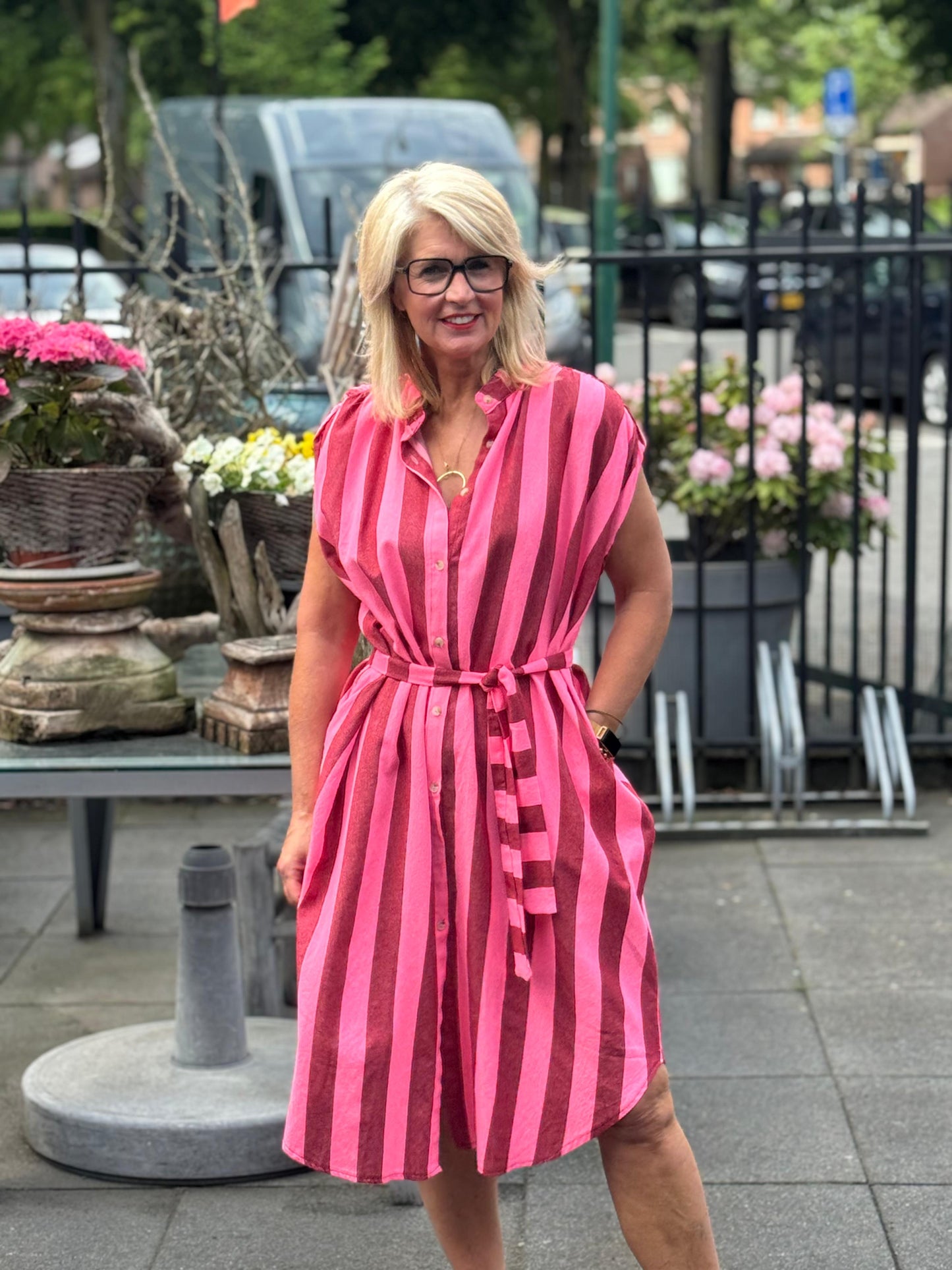 Jurk Sunset Stripe