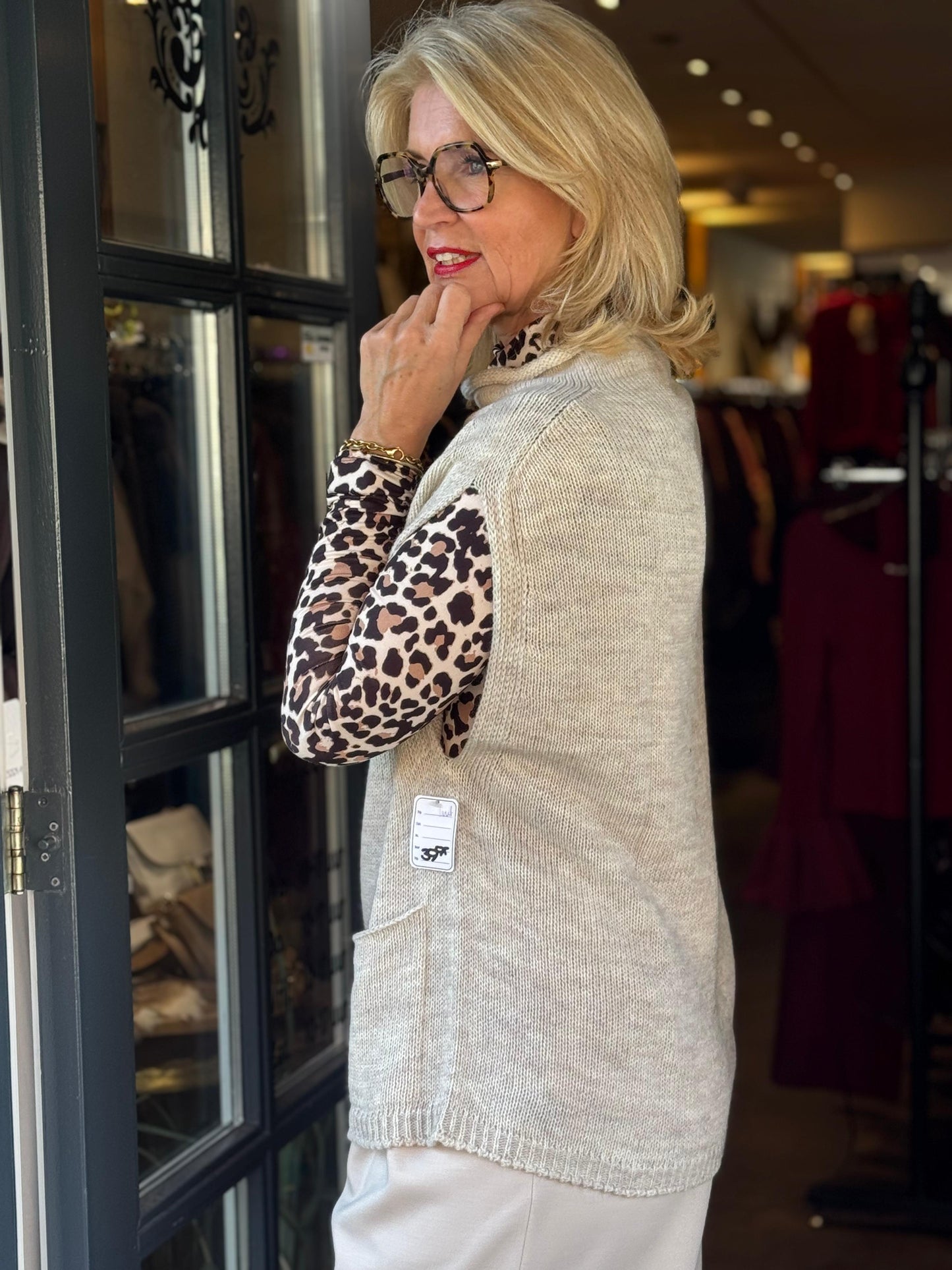 Spencer Knitt / Beige