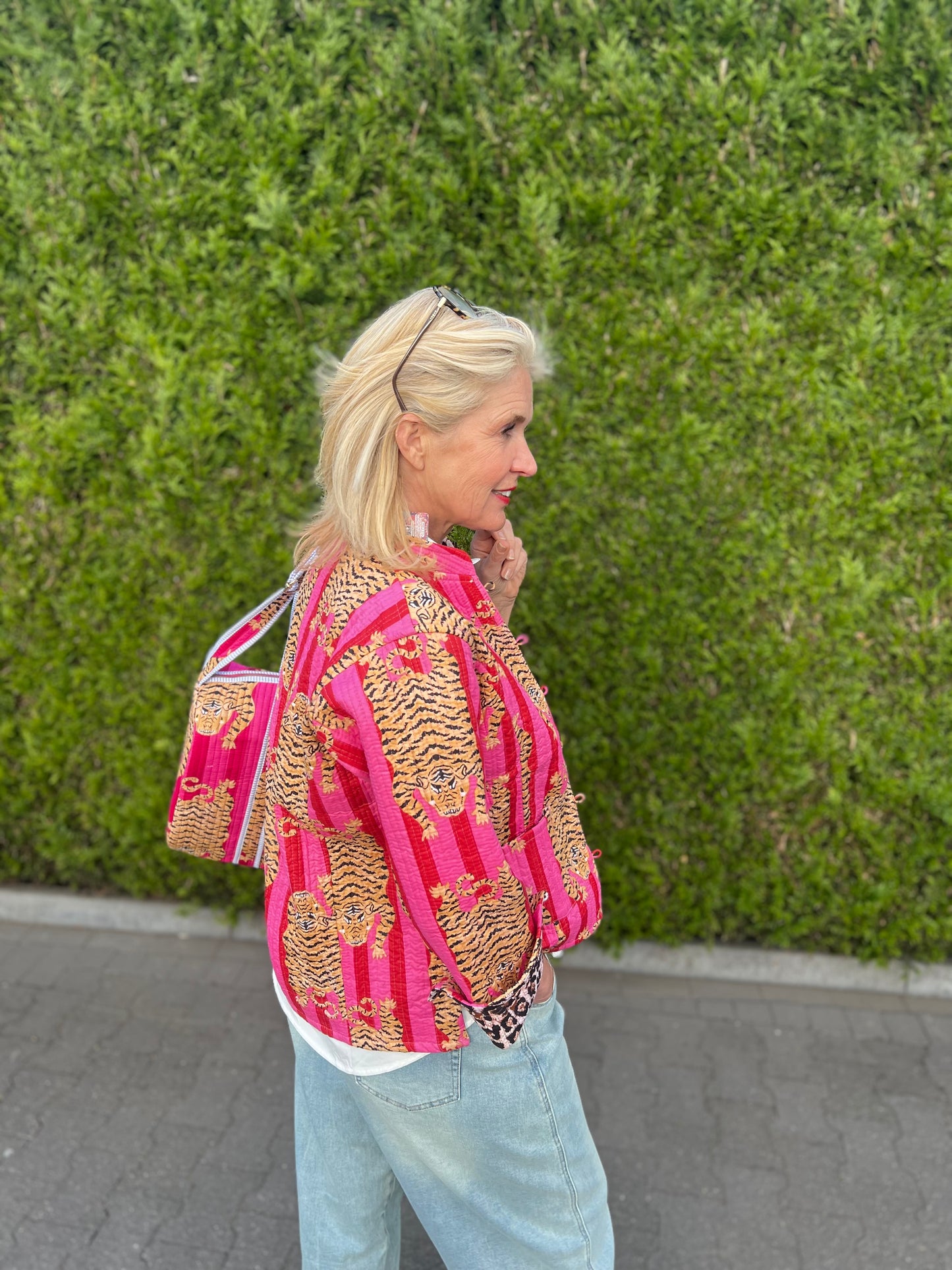 TigerTwist Jacket & Bag