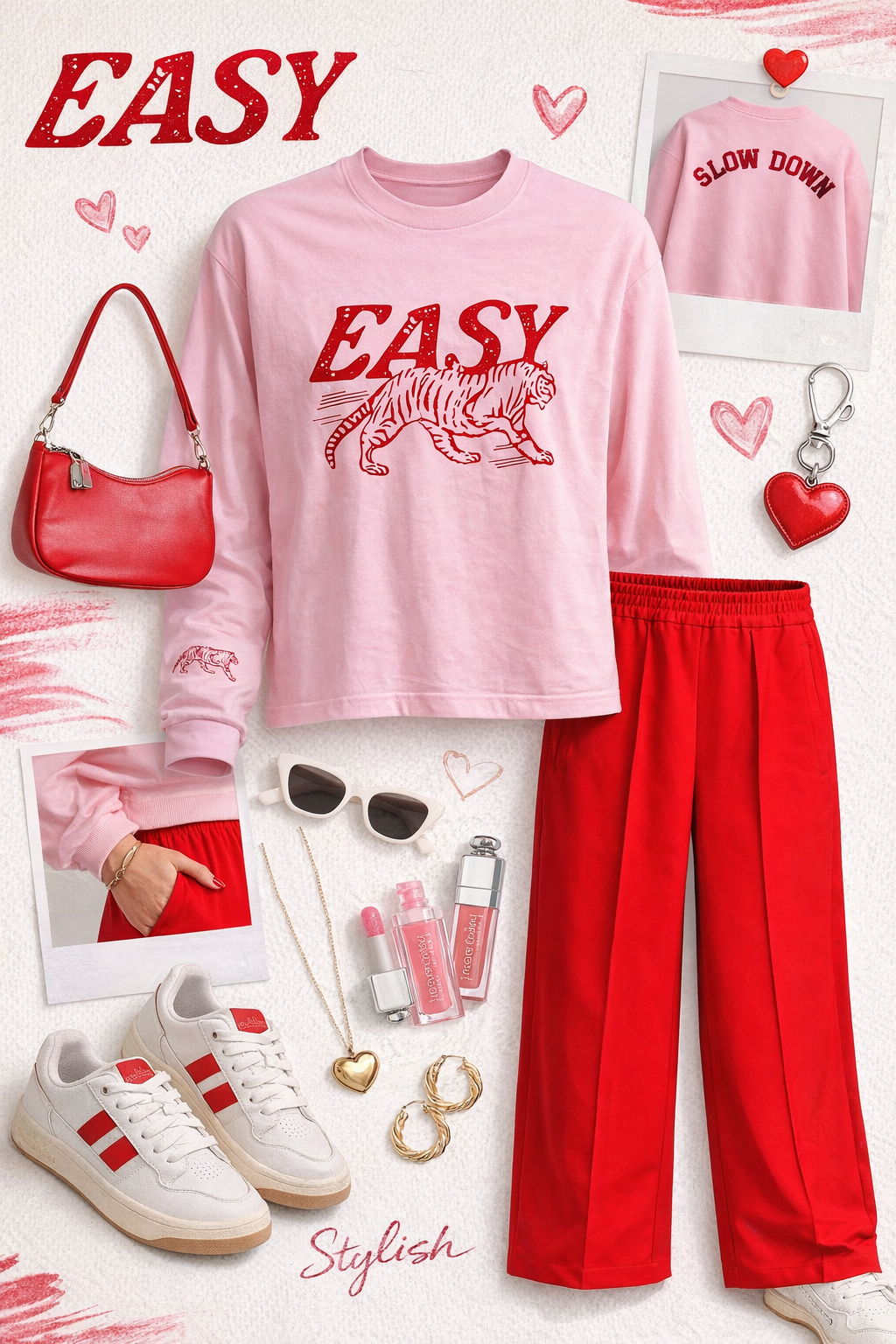 Shirt Easy/ Pink