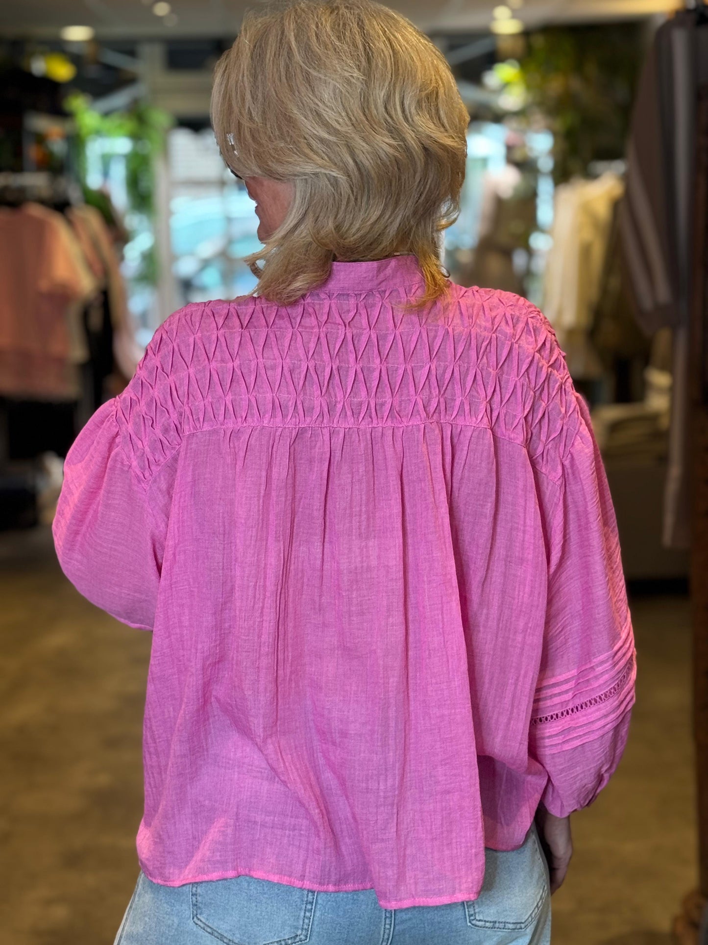 Blouse Brady/ Roze
