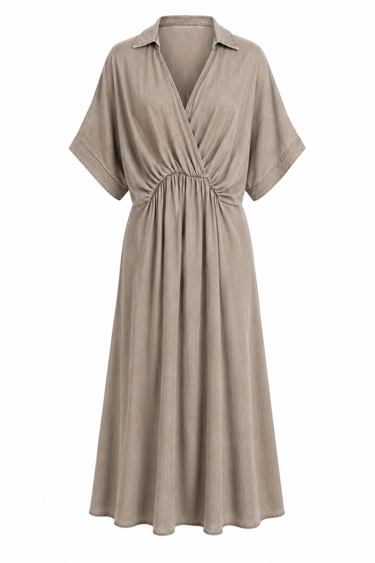 Jurk West/ Taupe