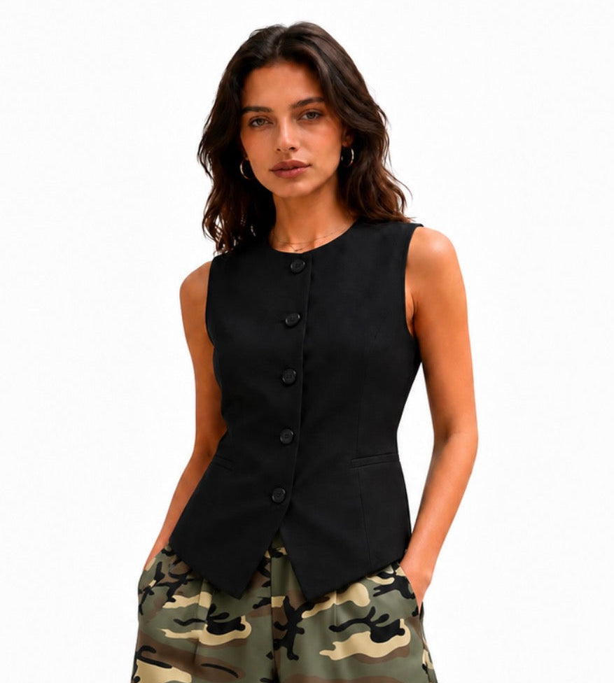 Gilet Ambika / Zwart