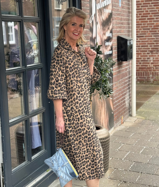 Jurk Leopard | Gigi
