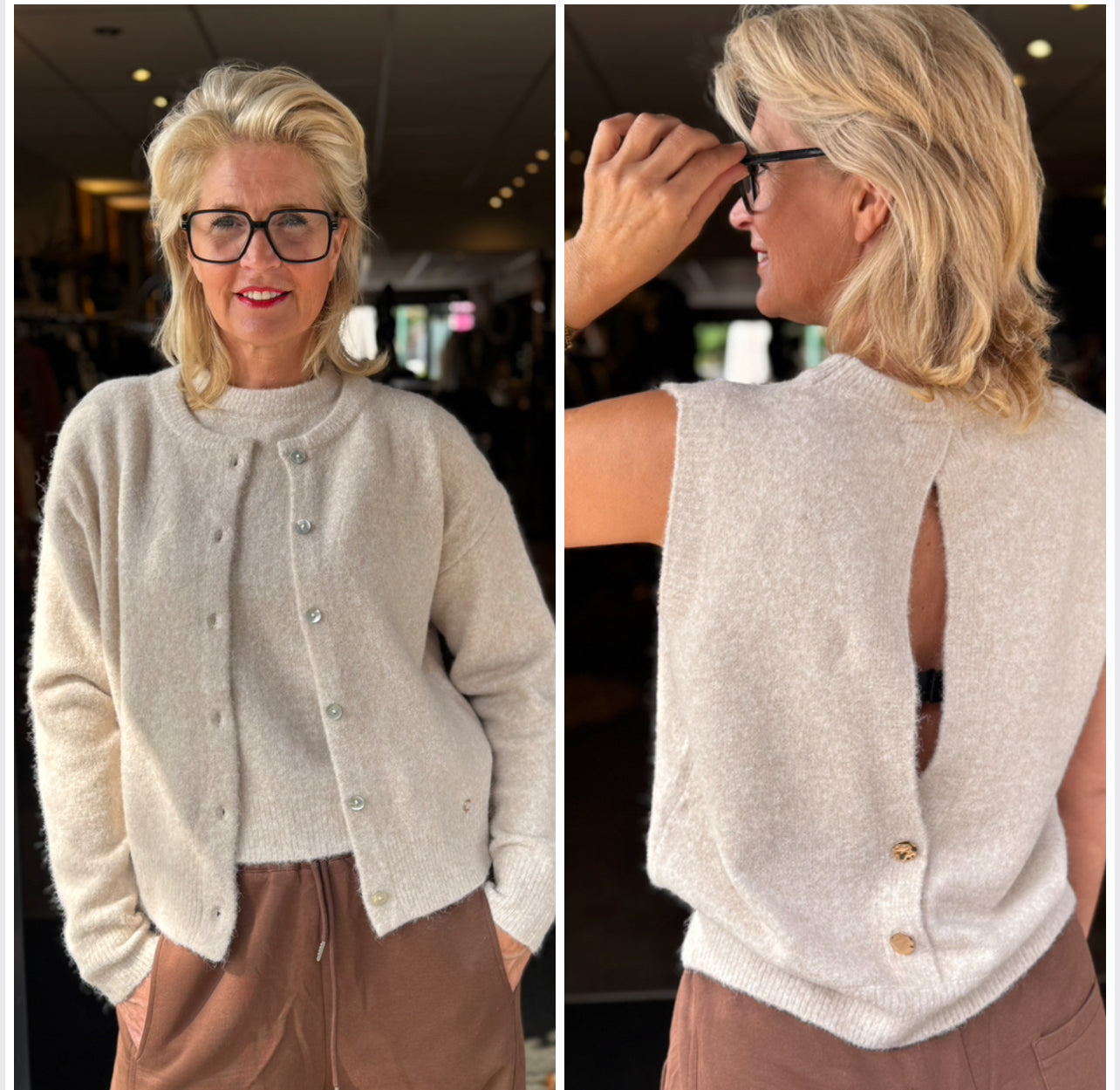 Twinset Open/ Beige