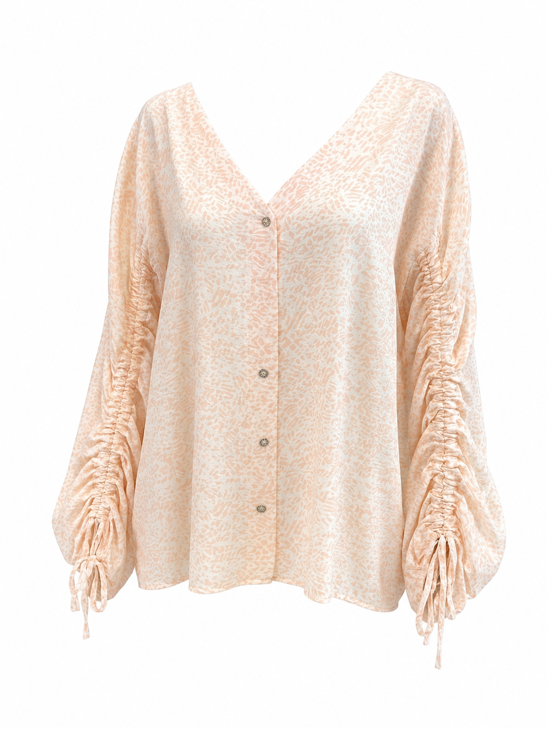 Blouse Roze print
