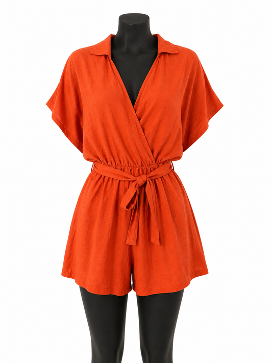 Playsuite Debbie/ Orange
