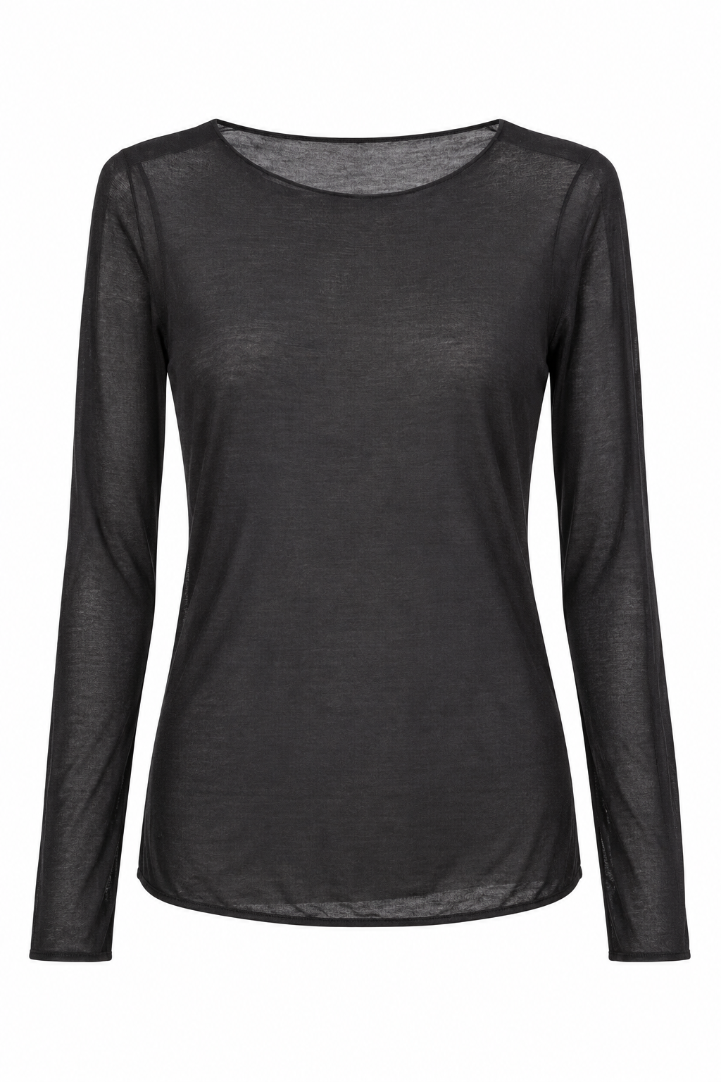 Shirt Cashmere/ zwart