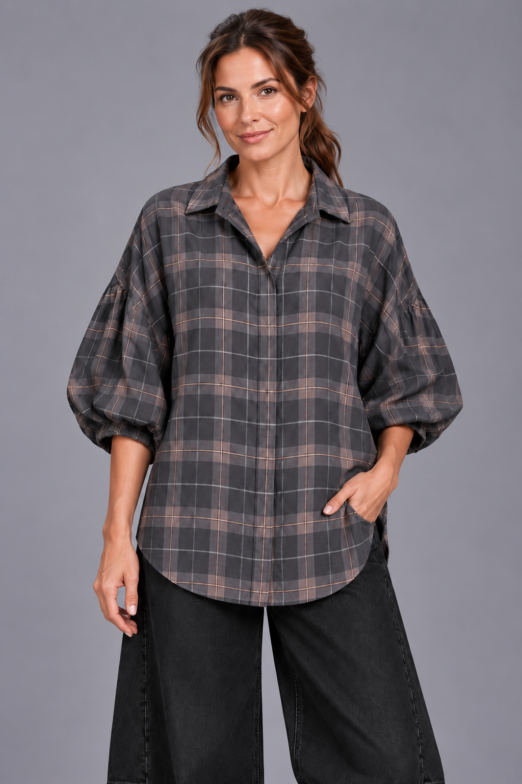 Blouse Gijsje / zwart