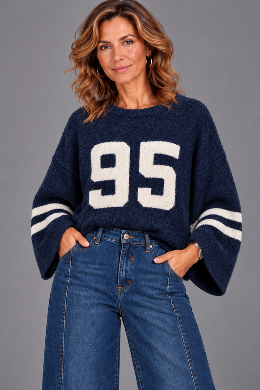 Trui 95/ blauw