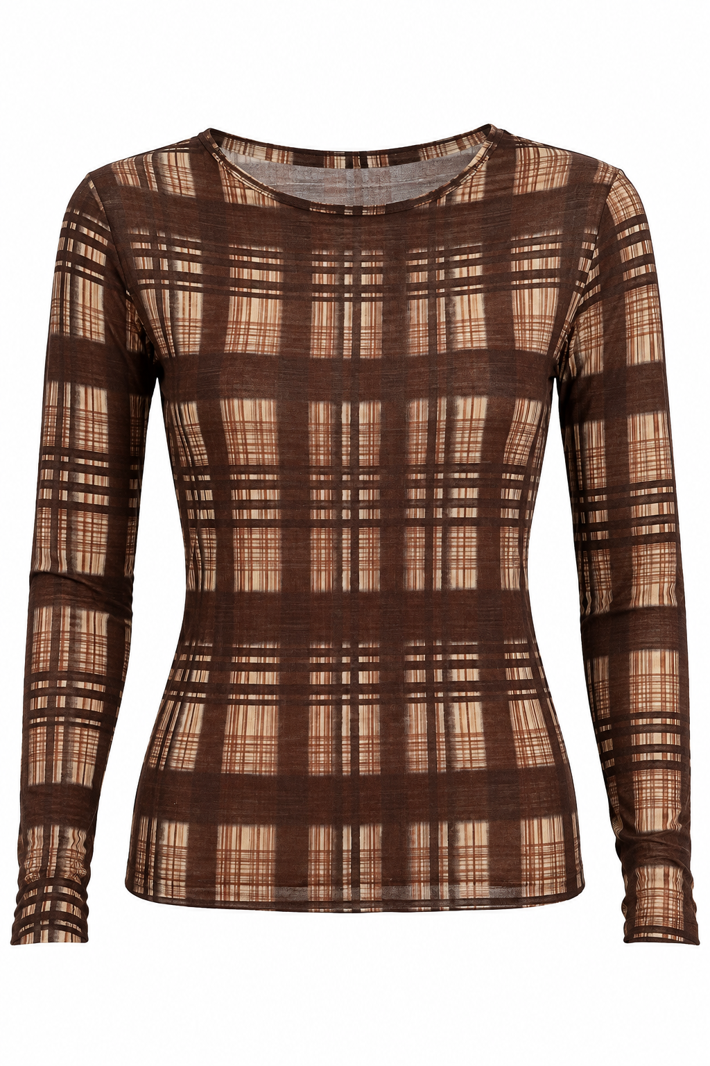 Shirt Casmire Print/ aubergine
