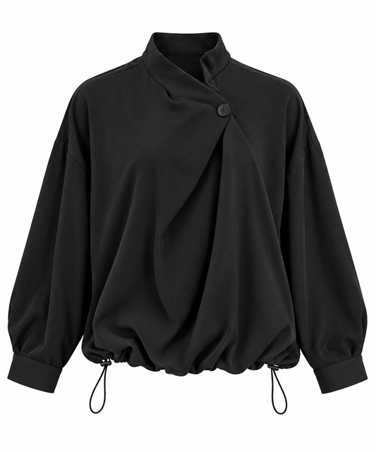Blouse Twist/ zwart
