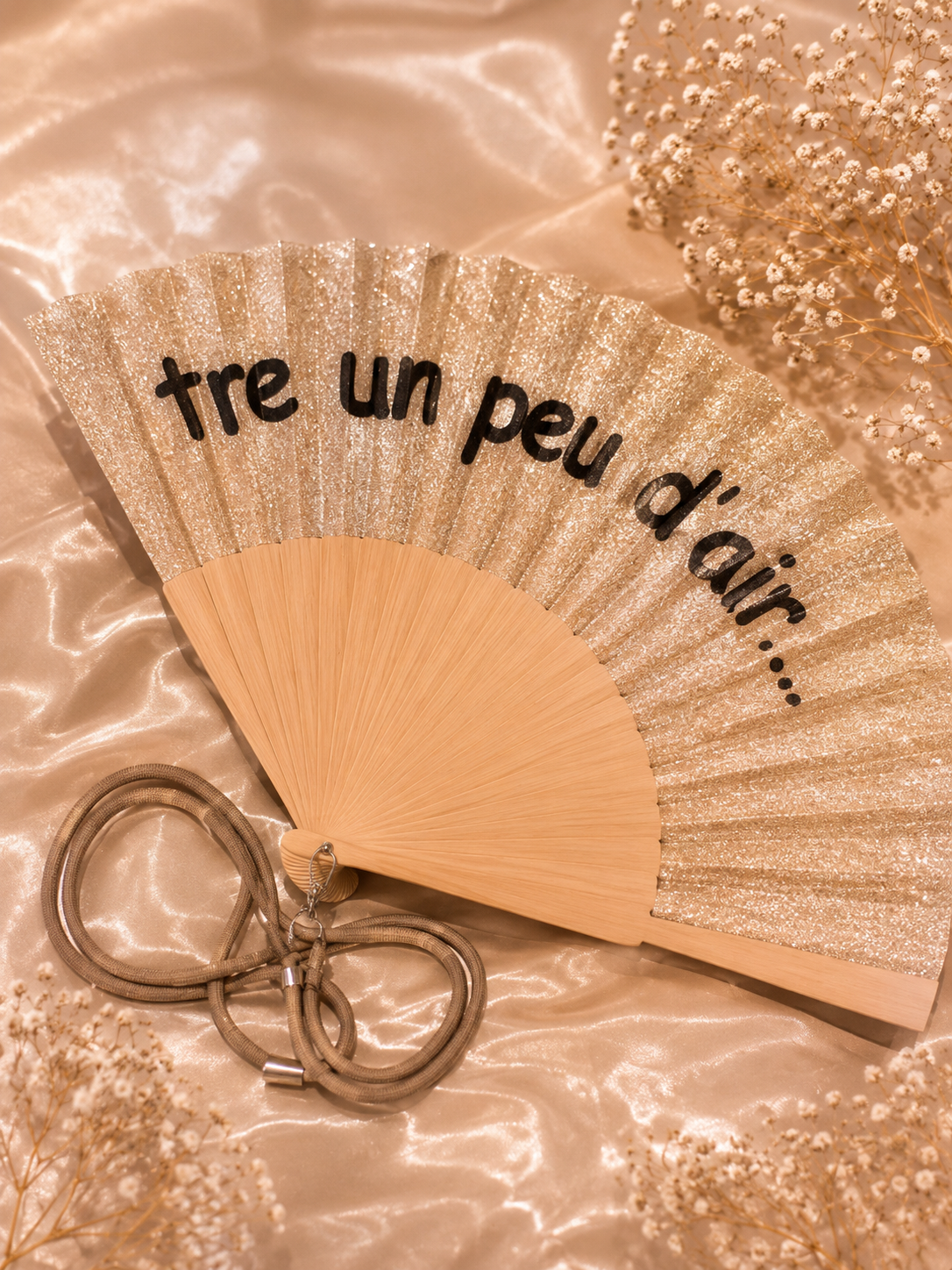 Waaier France/ beige