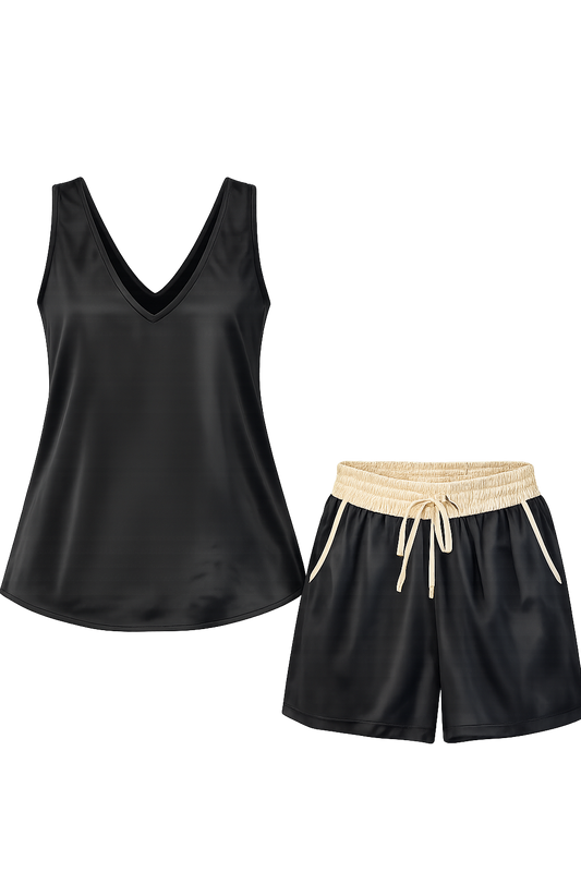 2-delig set Sun/ black
