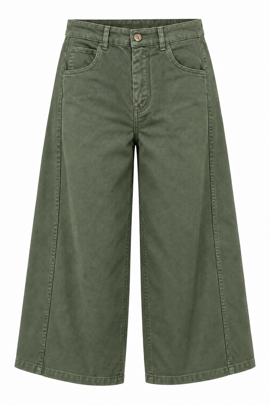 Culotte Army Green