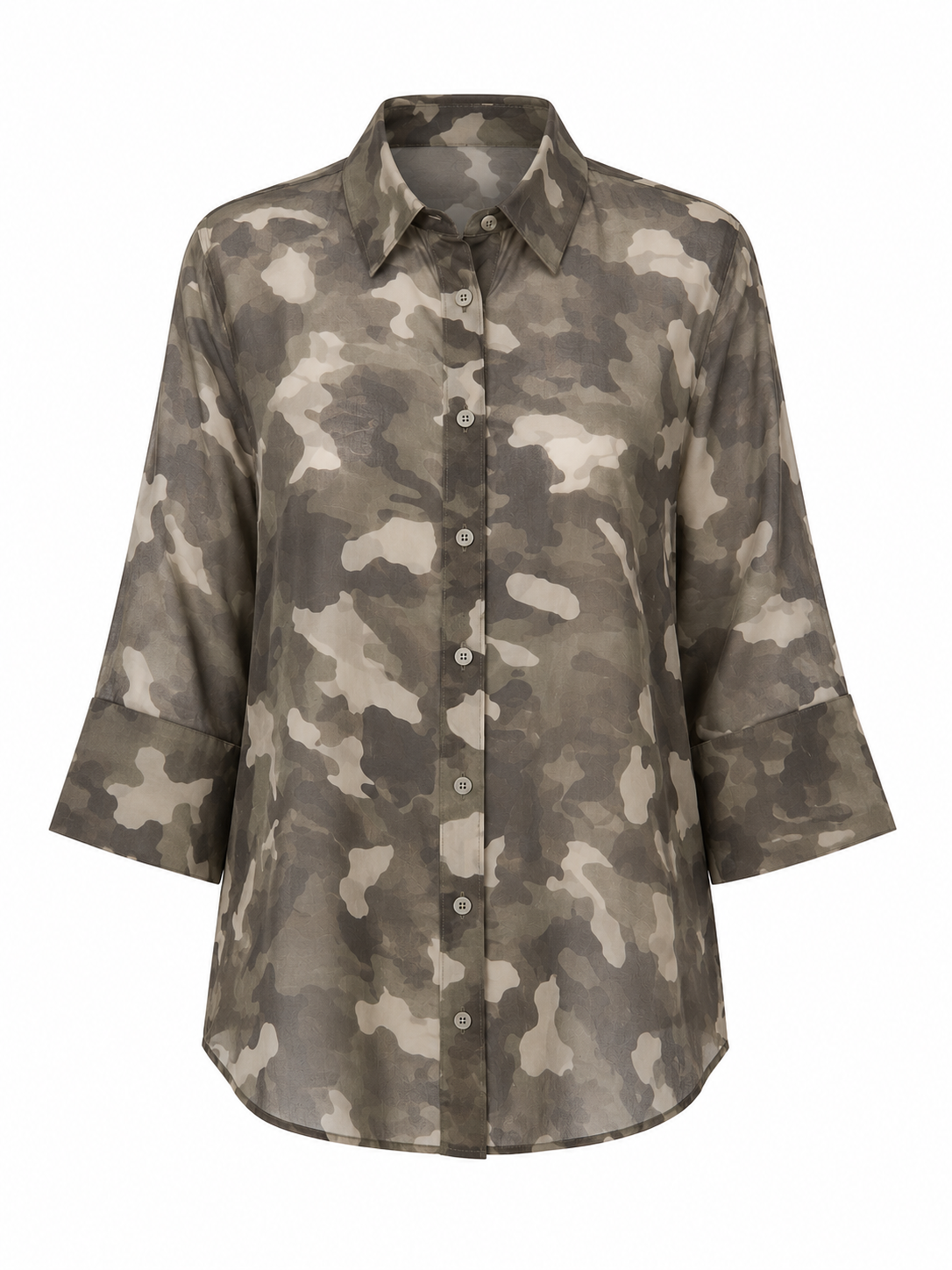 Blouse Tencel/ Camouflage