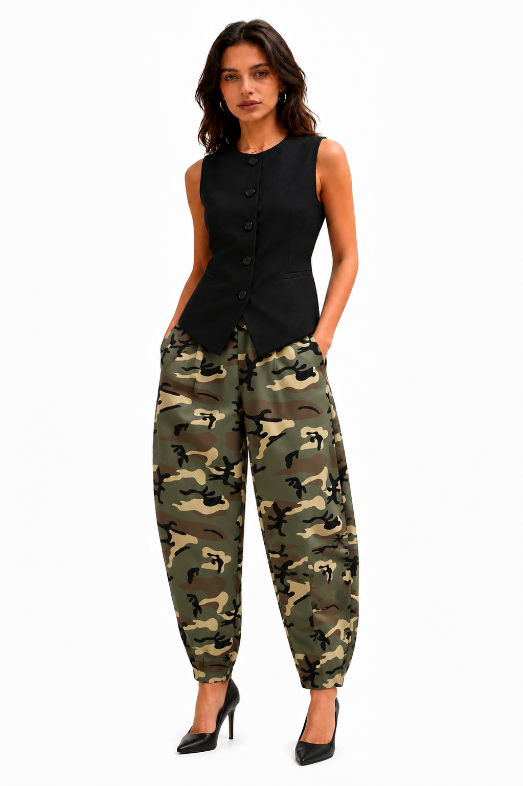 Broek Barrel / Camouflage