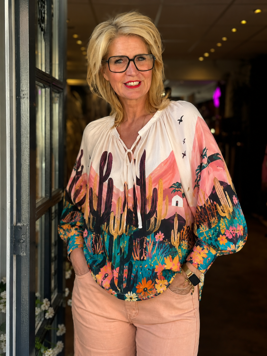 Blouse Desert Bloom