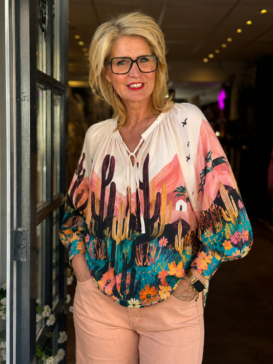 Blouse Desert Bloom