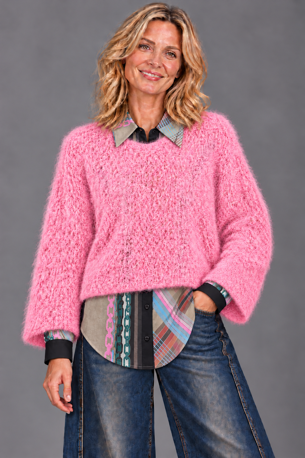 Trui Maeve/ Bubbel Pink