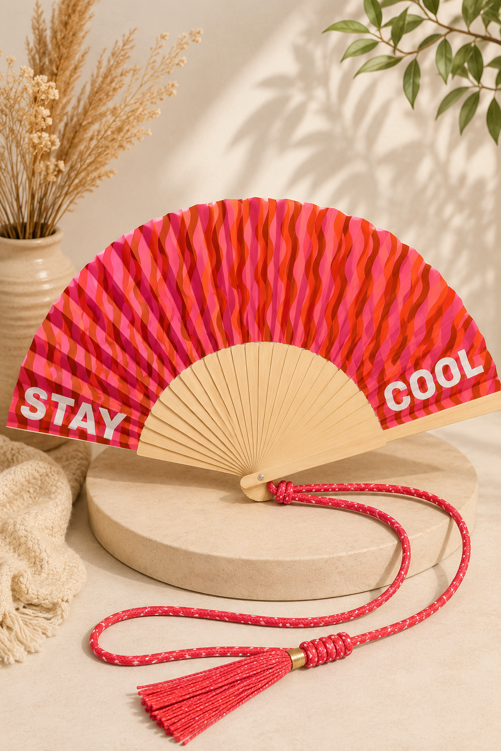 Waaier Cool/ Rood