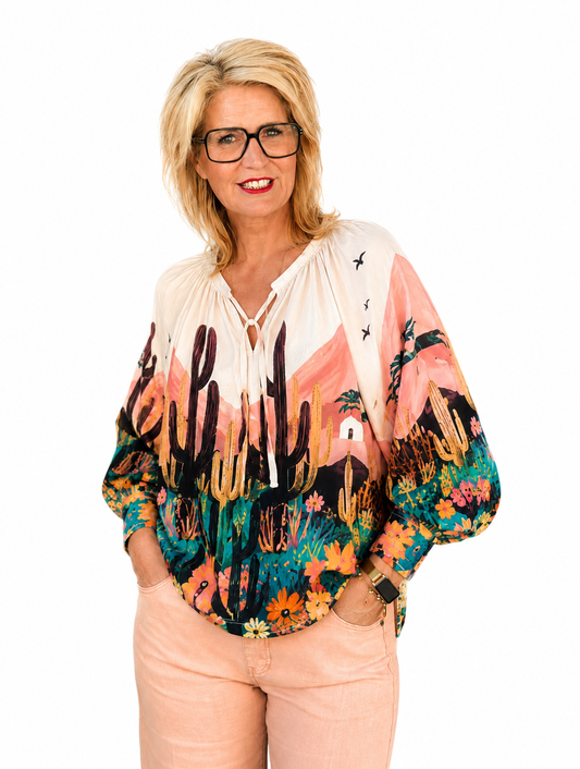 Blouse Desert Bloom