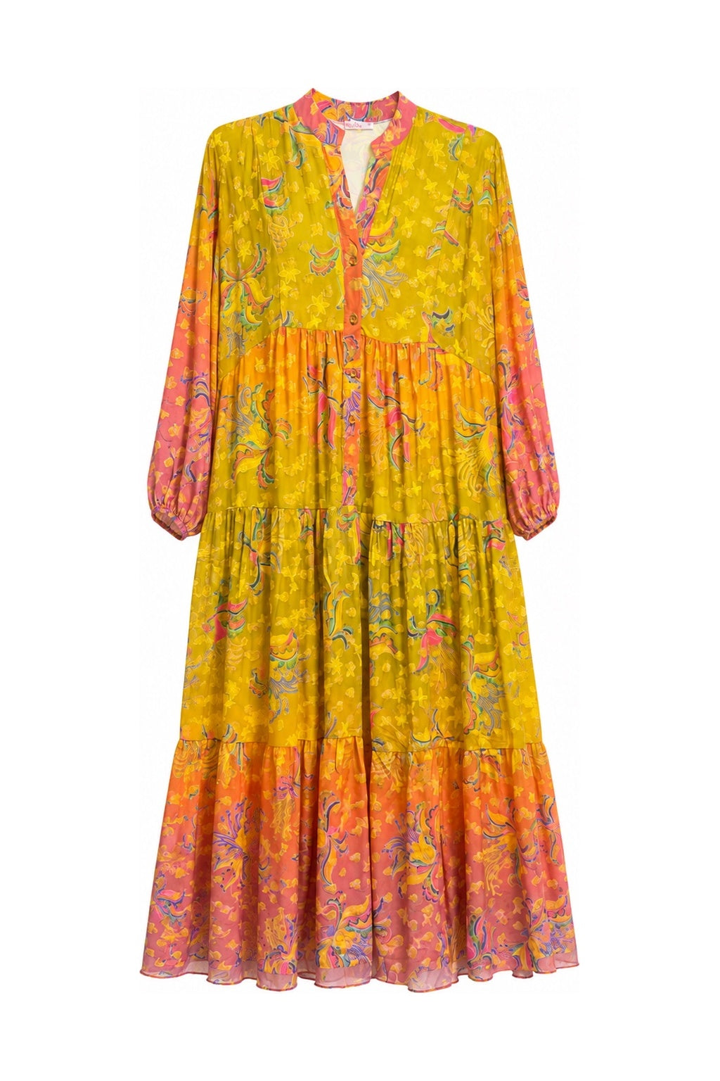 Jurk Sunset/ maxi