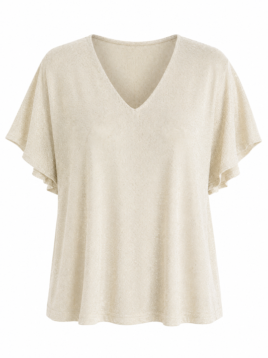 Shirt Lurex/ Gold