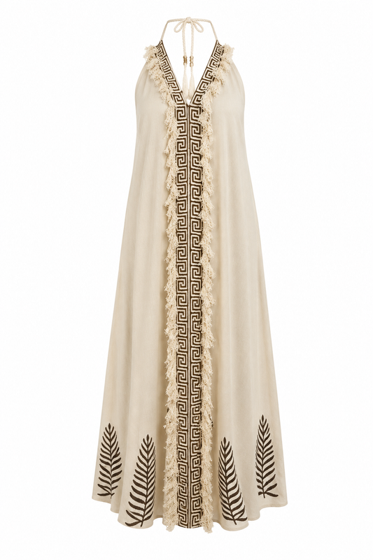 Jurk BoHo Leaf