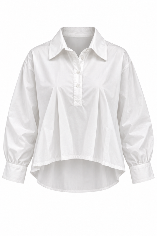 Blouse Daisy/ wit