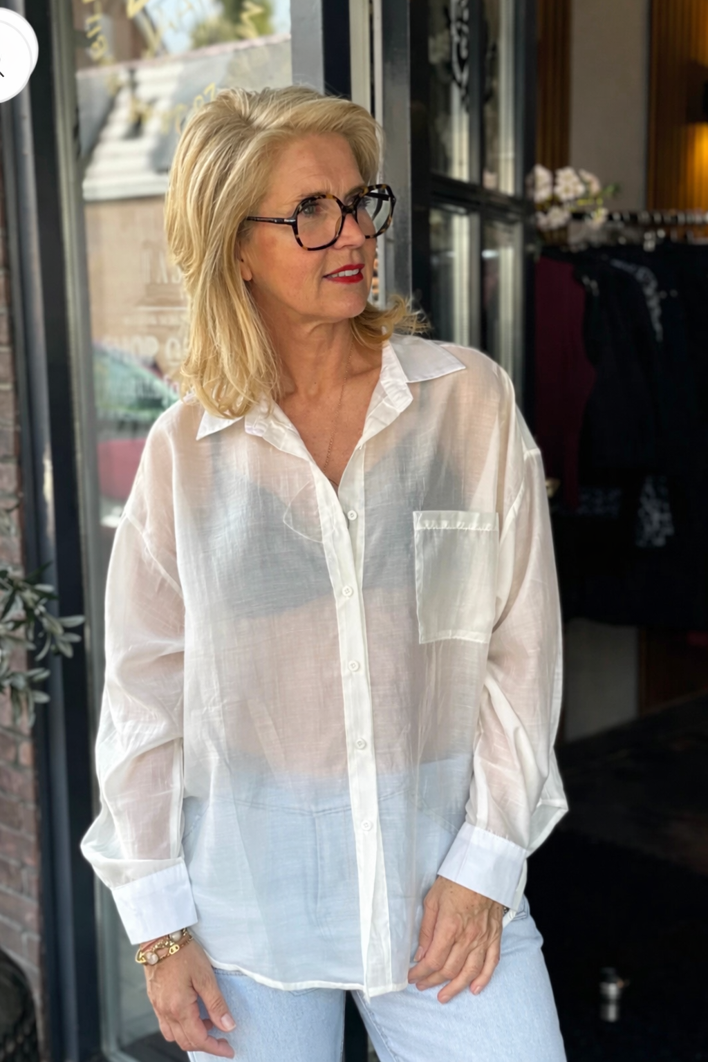 Blouse LEssence/ crème