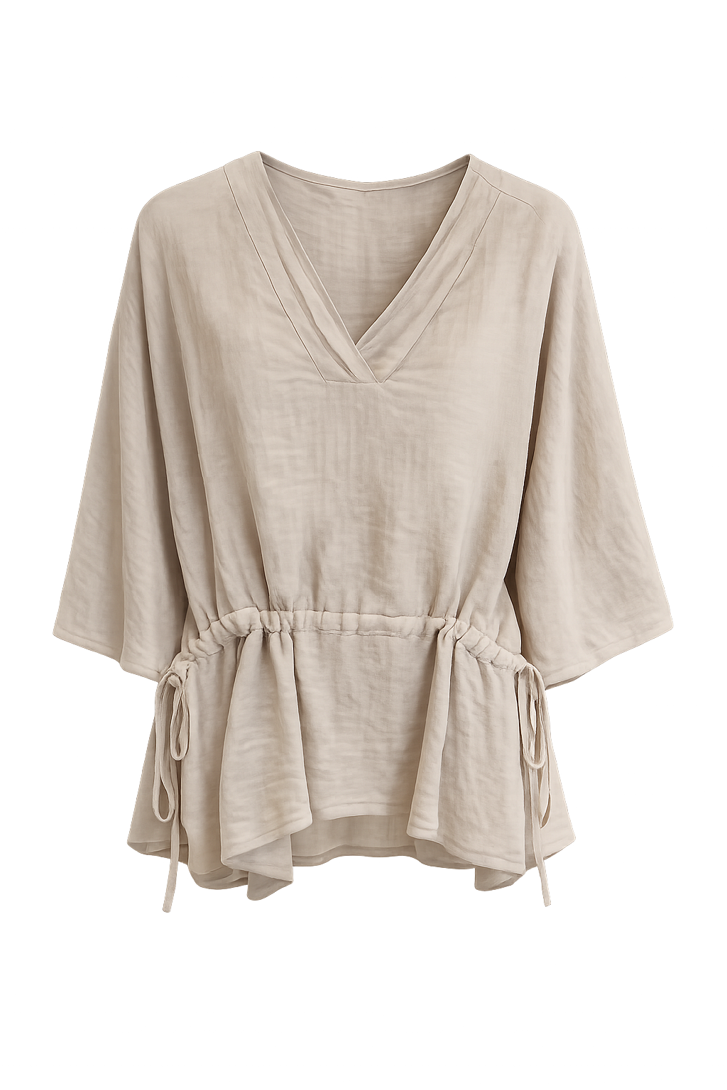 Blouse Claudi/ Beige linnen
