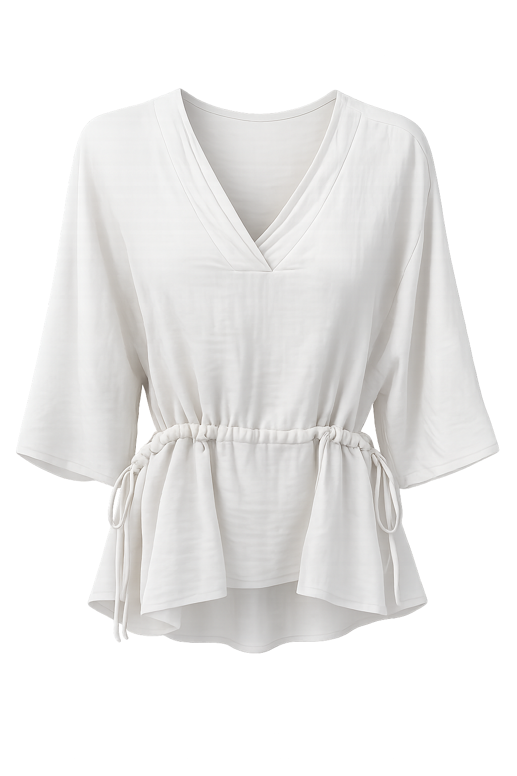 Blouse Claudi/ wit linnen