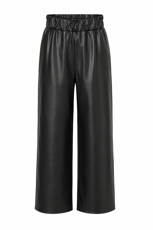 Broek PU/ zwart