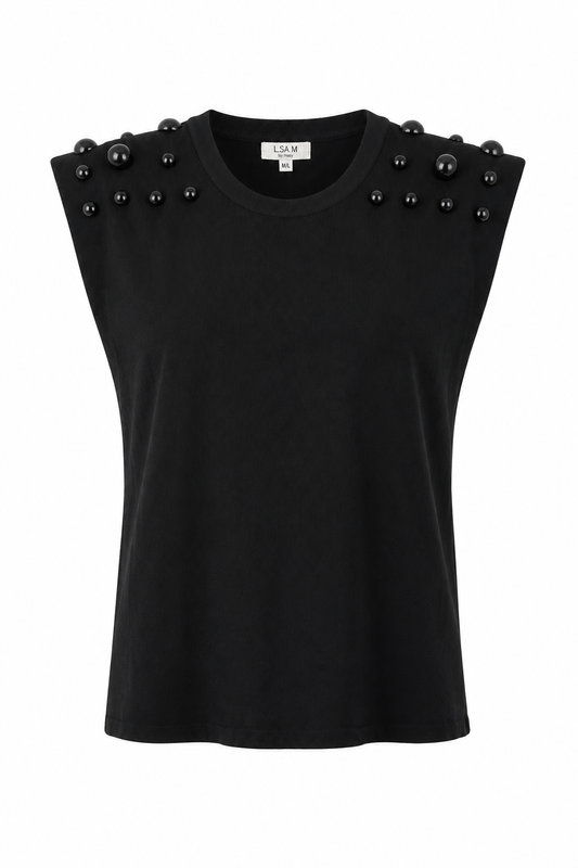 Top Studs/ zwart