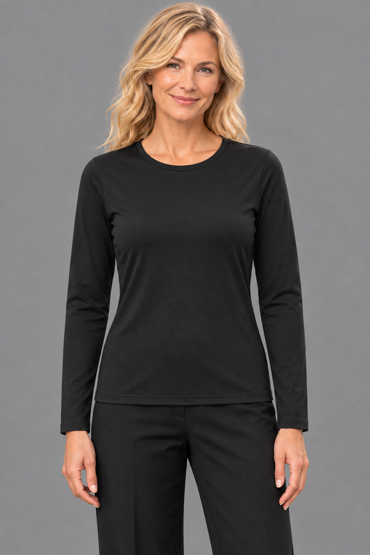 Shirt Azzuro / zwart