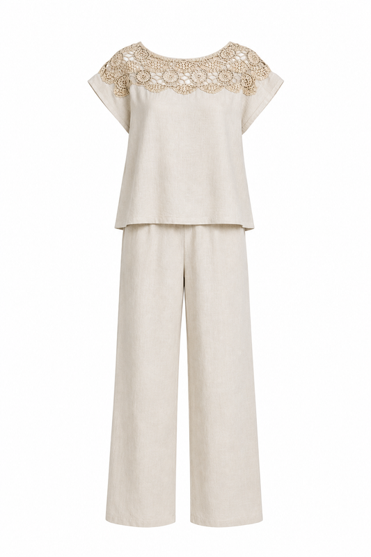 2-delug set Santorini/ beige